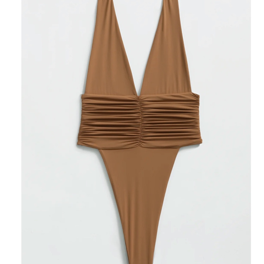 Riot Swim Echo One Piece – Brown Sugar – XS (NWT)
